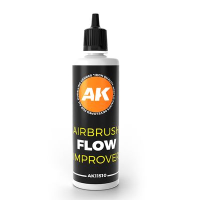 AIRBRUSH FLOW IMPROVER for ACRYLICS – 100ml - AK Interactive