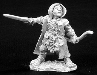 Woody, Halfling Ranger​ - Reaper Miniatures