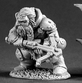 Brock Battlebow, Dwarf Ranger - Reaper Miniatures