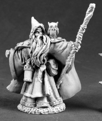 Qualanar, Human Wizard - Reaper Miniatures