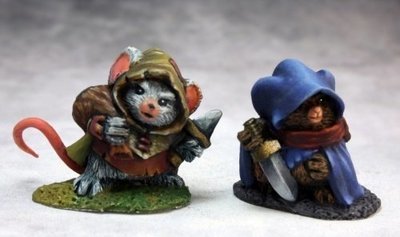 Mousling Thief & Assassin - Reaper Miniatures Mousling Thief & Assassin - Reaper Miniatures