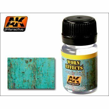 Worn Effects - Acrylic Fluid Chipping - AK Interactive