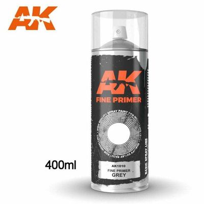 FINE PRIMER GREY SPRAY - AK Interactive