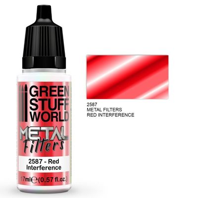 Metal Filters - Red Interference - Greenstuff World