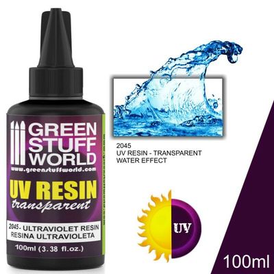 UV-Harz 100ml UV Resin Transparent - Wassereffekt - Greenstuff World