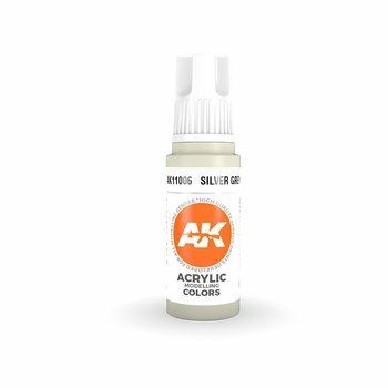 Silver Grey-(3rd-Generation)-(17mL) - AK Interactive