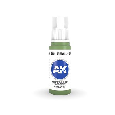 Metallic Green - (3rd-Generation)-(17mL) - AK Interactive