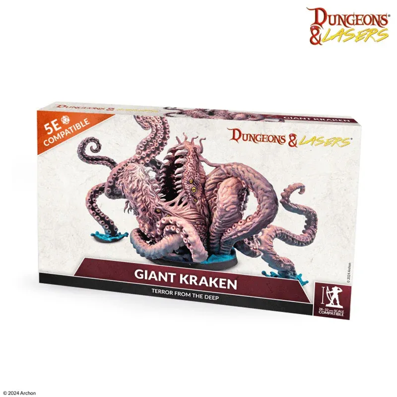 Giant Kraken - Dungeons&Lasers