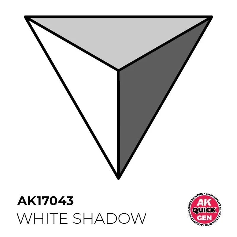 White Shadow 18mL - Quick Gen - AK Interactive