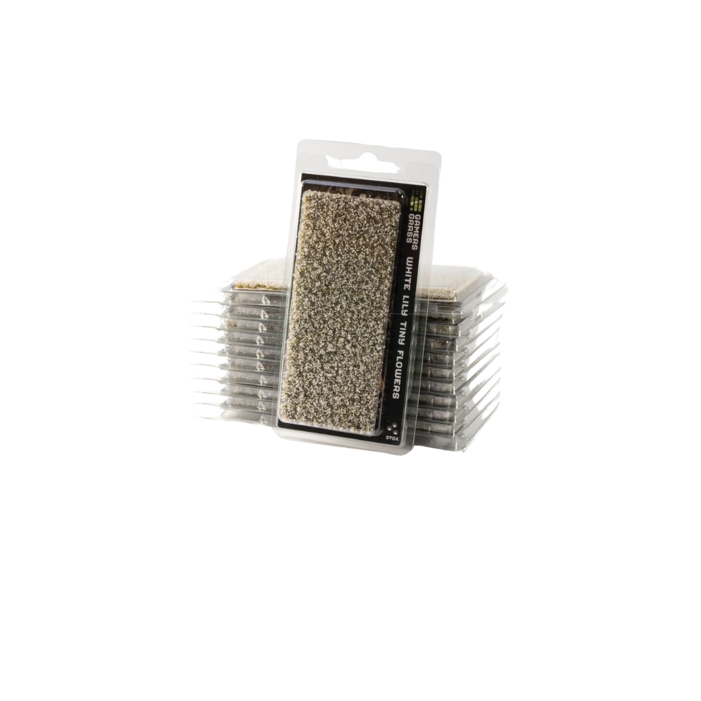 White Lily Tiny Flowers Tufts - Gamers Grass