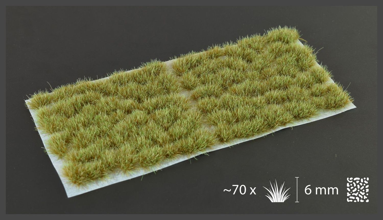 Mixed Green 6mm Tufts (Wild)  - Gamers Grass
