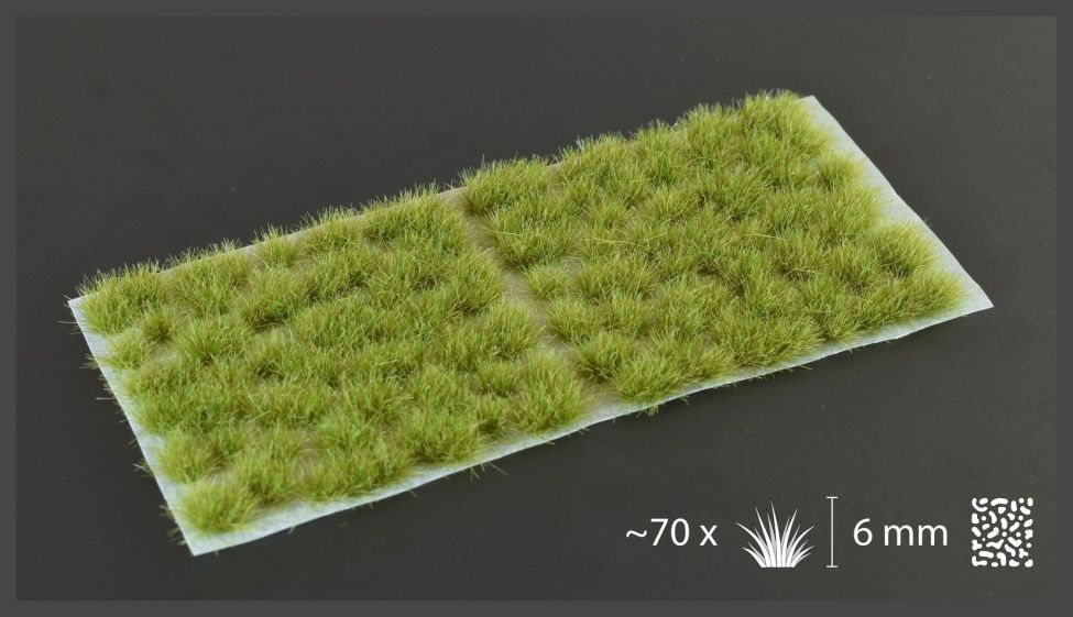 Dry Green 6mm Tufts (Wild) - Gamers Grass Dry Green 6mm Tufts (Wild) - Gamers Grass