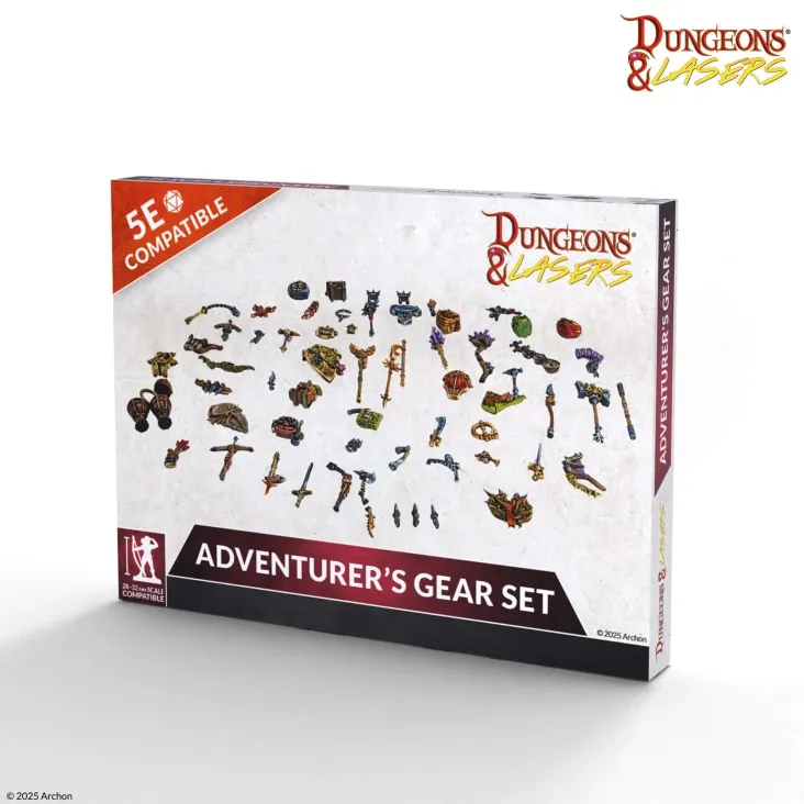 Adventurer's Gear Set - Dungeons&Lasers