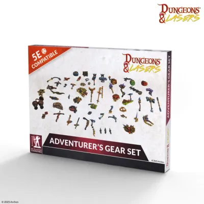 Adventurer's Gear Set - Dungeons&Lasers