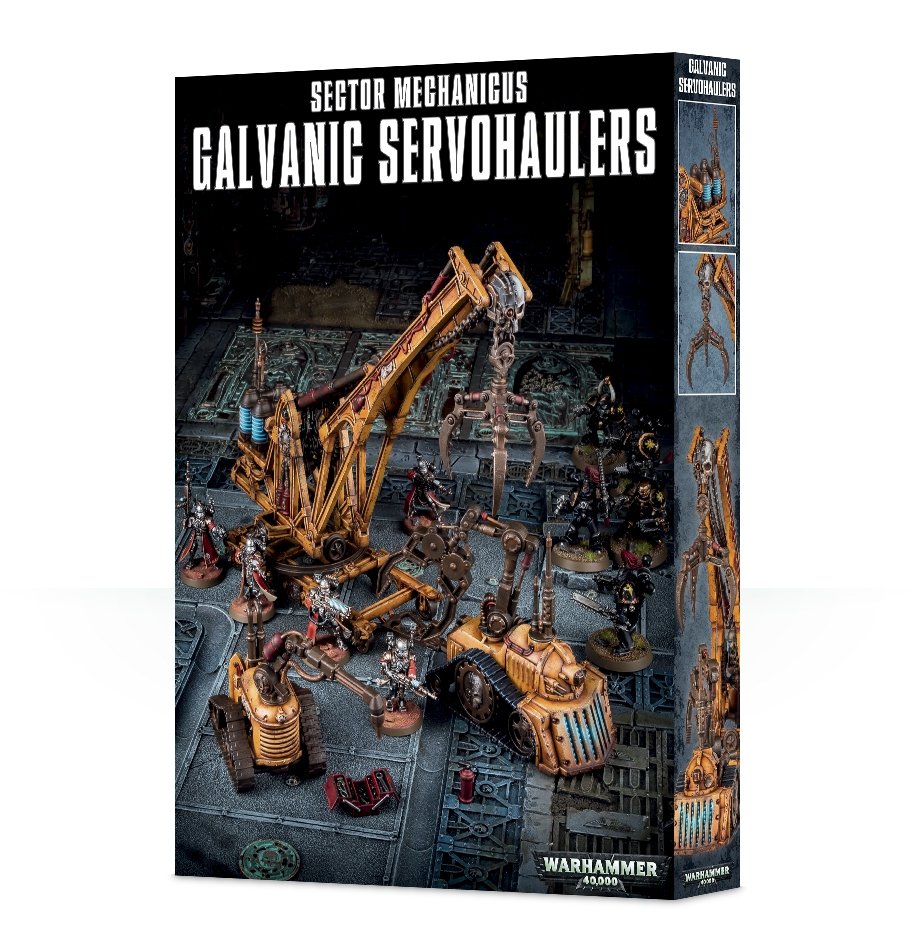 SECTOR MECHANICUS:GALVANIC SERVO-HAULERS - Gelände - Games Workshop SECTOR MECHANICUS:GALVANIC SERVO-HAULERS - Gelände - Games Workshop