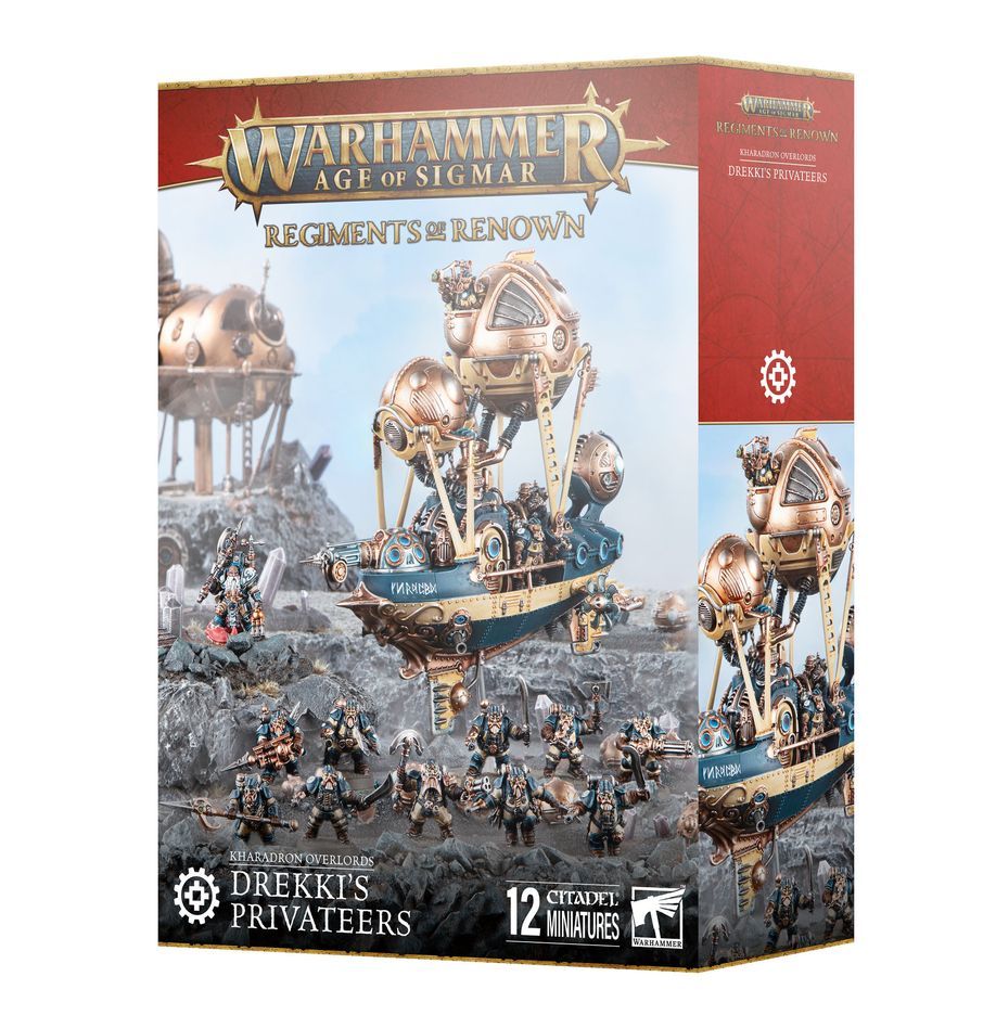 Berühmtes Regiment: Drekkis Freibeuter Privateers Renown- Kharadron Overlords - Warhammer Age of Sigmar - Games Workshop Berühmtes Regiment: Drekkis Freibeuter Privateers Renown- Kharadron Overlords - Warhammer Age of Sigmar - Games Workshop