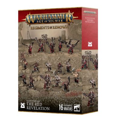 Berühmtes Regiment: Die Rote Offenbarung The Red Revelation - Khorne - Warhammer Age of Sigmar - Games Workshop Berühmtes Regiment: Die Rote Offenbarung The Red Revelation - Khorne - Warhammer Age of Sigmar - Games Workshop