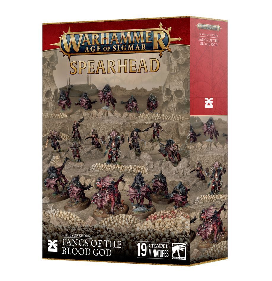 Speerspitze der Klingen des Khorne – Reißzähne des Blutgottes Spearhead Fangs of the Blood God - Khorne - Warhammer Age of Sigmar - Games Workshop