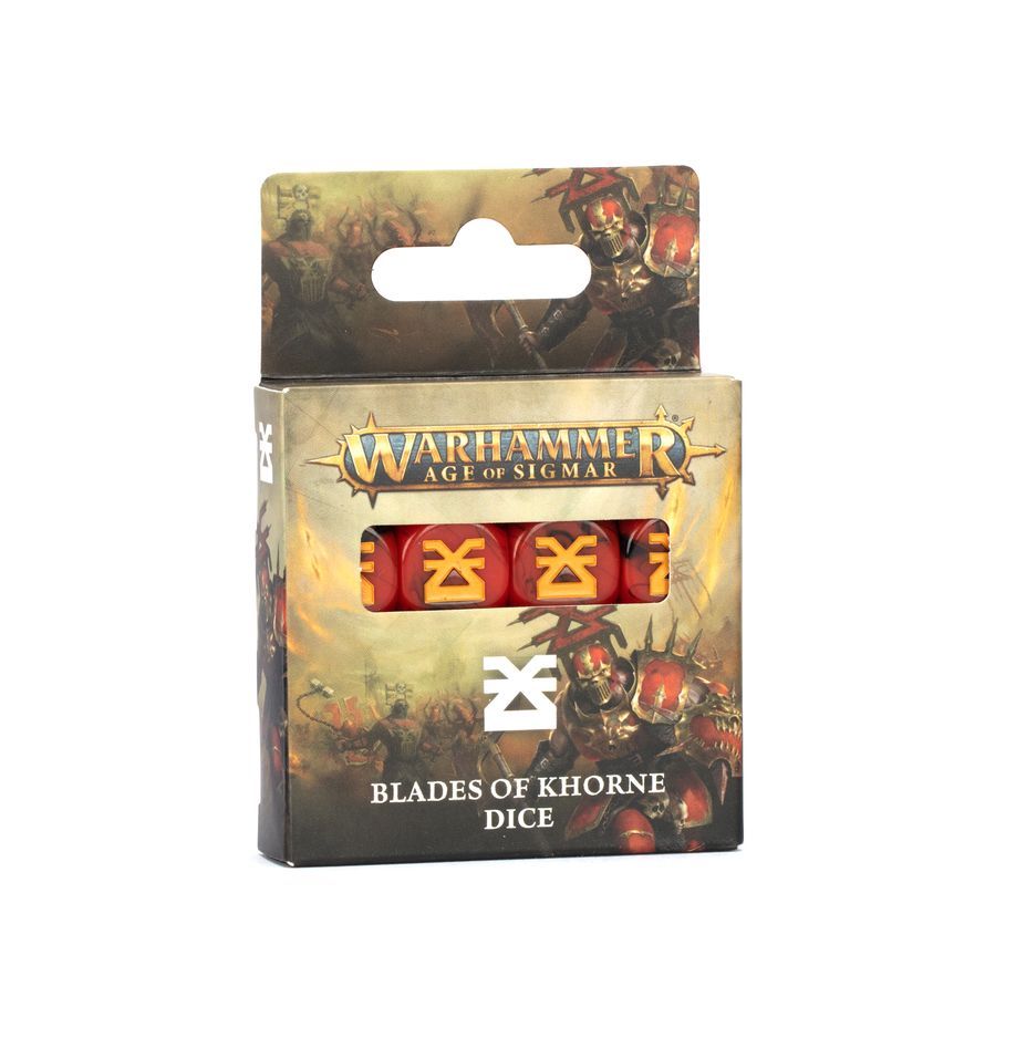 Würfelset der Klingen des Khorne Dice - Warhammer Age of Sigmar - Games Workshop