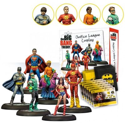 Batman Miniature Game: The Big Bang Theory Justice League Cospla - Knight Models