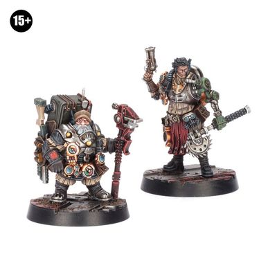Abyssal Ferryman Hagthor Jarlun and Aster Felsturn - Necromunda - Games Workshop