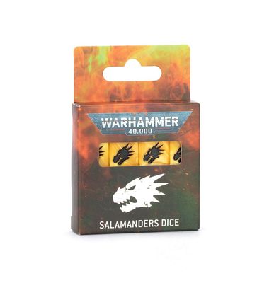 Warhammer 40000 - Dice Set: Salamanders Würfel - Warhammer 40.000 - Games Workshop