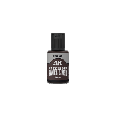 Precision Paneliner- Sepia 30ml - AK Interactive