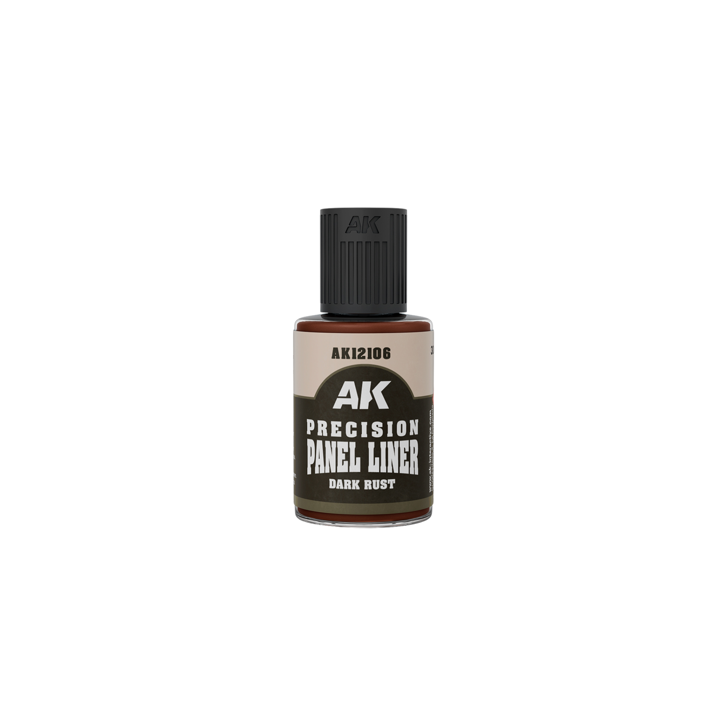 Precision Paneliner- Dark Rust 30ml - AK Interactive