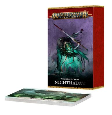 Warscroll Cards: Nighthaunt (Englisch) (2025) - Warhammer Age of Sigmar - Games Workshop