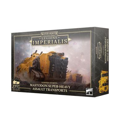 Legions Imperialis: Mastodon Super-heavy Assault Transports - Legiones Astartes - Games Workshop