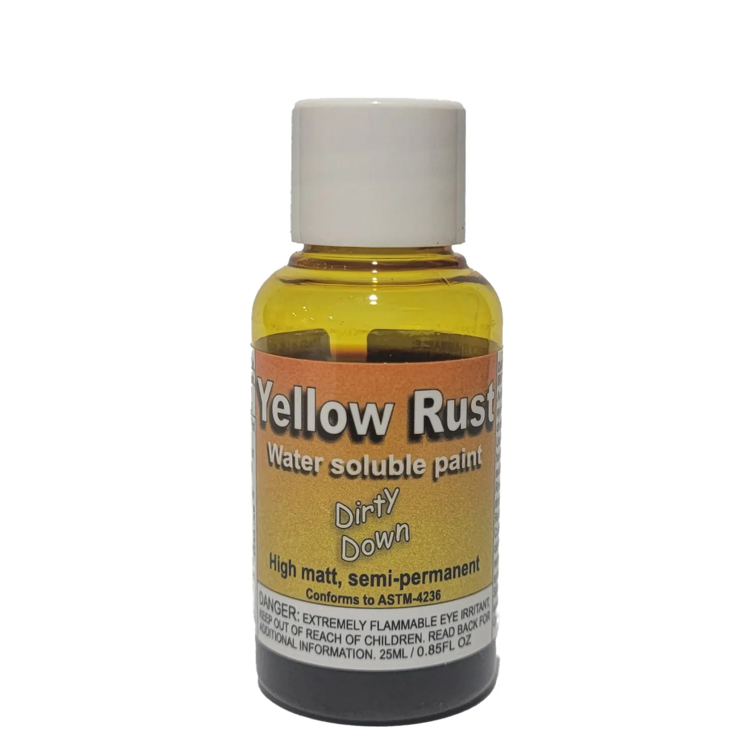 Dirty Down Gelber Rost Effekt (25mL) - Yellow Rust Dirty Down Gelber Rost Effekt (25mL) - Yellow Rust