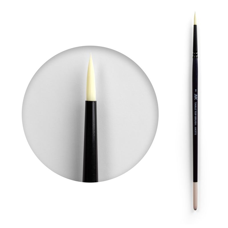 AK Table Top Brush Synthetic - 2 - AK Interactive