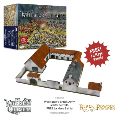 Black Powder Epic Battles: Waterloo British Starter Army Special Offer - - Warlord Games