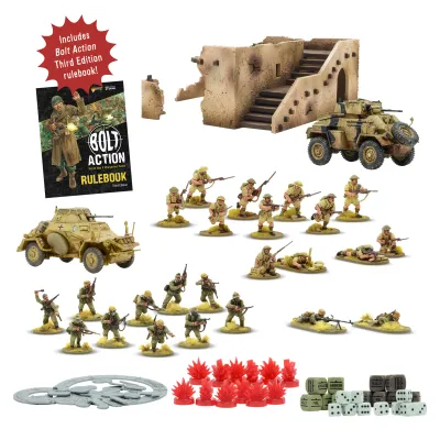 Bolt Action Starter Set – A Gentleman's War (Third Edition) - Bolt Action - Warlord Games Bolt Action Starter Set – A Gentleman's War (Third Edition) - Bolt Action - Warlord Games