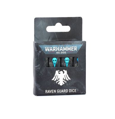 Würfelset der Raven Guard Dice - Warhammer 40.000 - Games Workshop