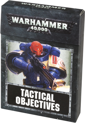 WH40K: TACTICAL OBJECTIVES CARDS (ENGLISH) (8th Edition!) - Games Workshop