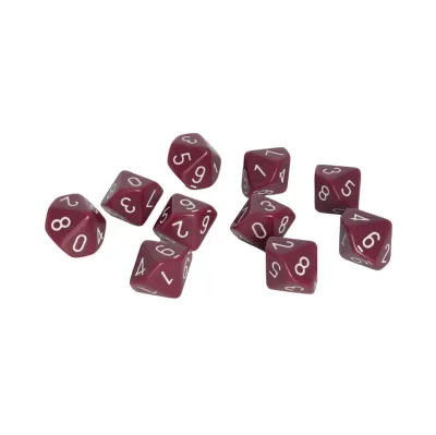 Würfel - Purple - D10 - Dice - Warlord Games