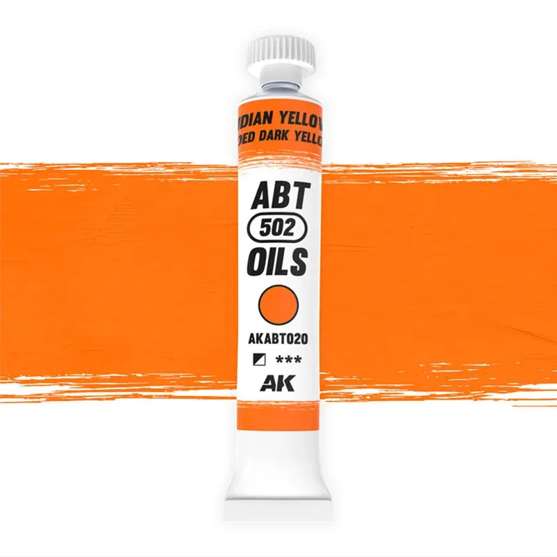 Indian yellow / Faded dark yellow (20mL) - Ölfarbe - Oil - Abteilung 502