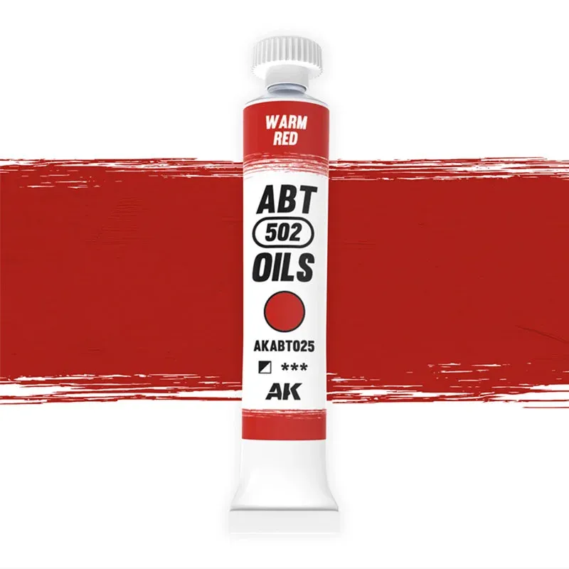 Warm red - Ölfarbe - Oil - Abteilung 502