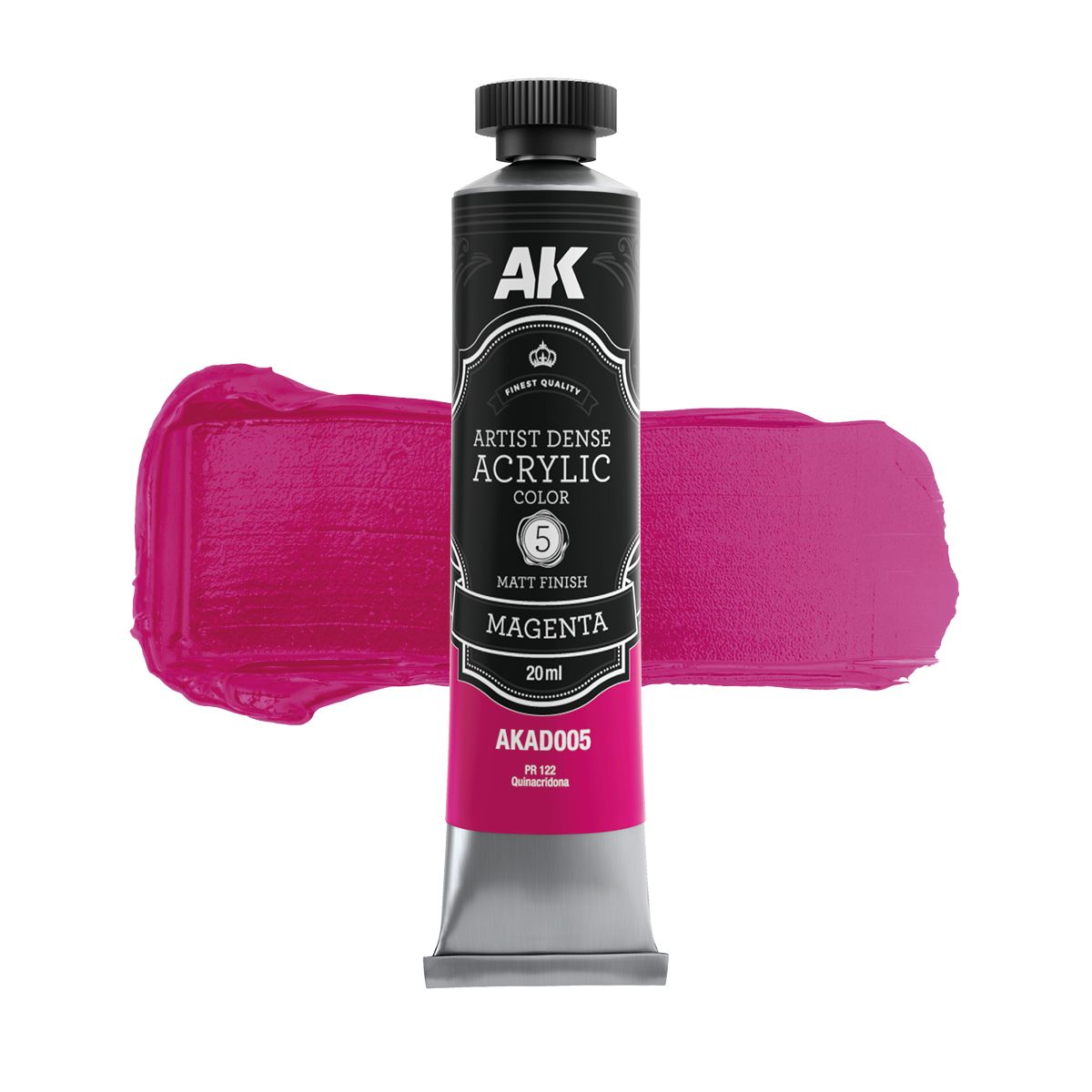 ARTISTIC DENSE ACRYLIC COLOR - MAGENTA 20ml - AK Interactive