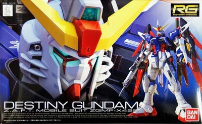 RG 1/144 DESTINY GUNDAM - Bandai - Gunpla