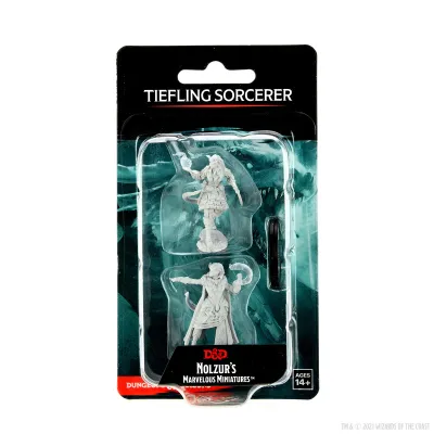 D&D Nolzur's Marvelous Miniatures - Tiefling Sorcerer D&D Nolzur's Marvelous Miniatures - Tiefling Sorcerer