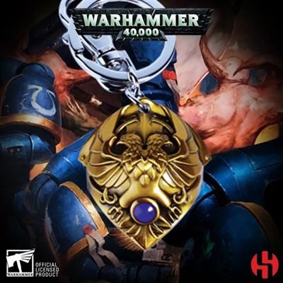 Shoulder Plate Keychain Keychain - Warhammer 40K  - Warhammer 40K