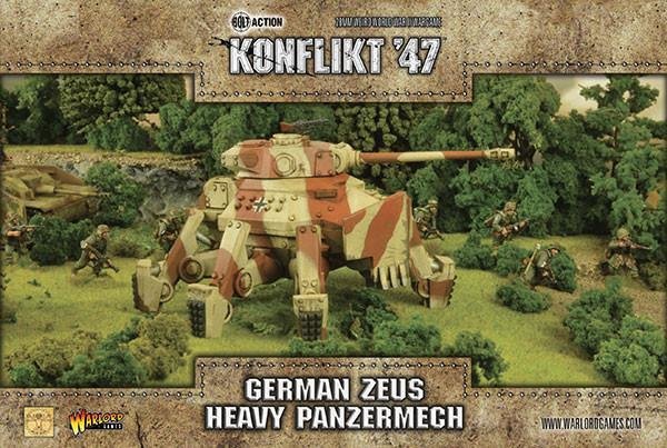 German Zeus Heavy Mechpanzer - Konflikt '47 - Warlord Games