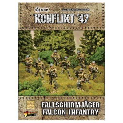 Fallschirmjager Falcon Infantry  - Konflikt '47 - Warlord Games