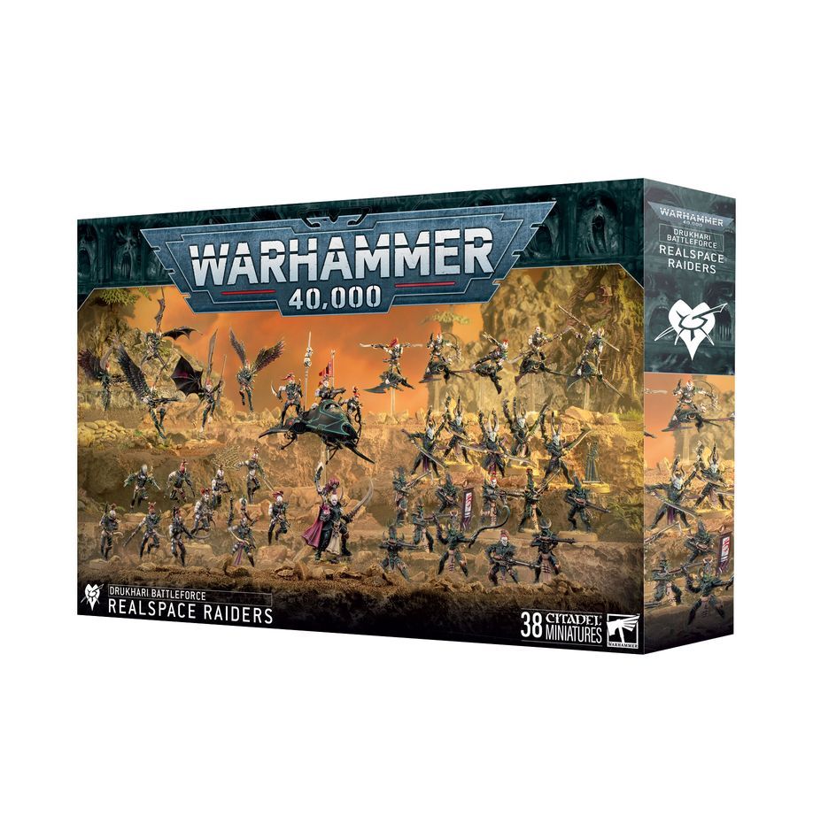 Streitmacht der Drukhari: Realraum-Plünderer Battleforce Realspace Raiders - Warhammer 40.000 - Games Workshop Streitmacht der Drukhari: Realraum-Plünderer Battleforce Realspace Raiders - Warhammer 40.000 - Games Workshop