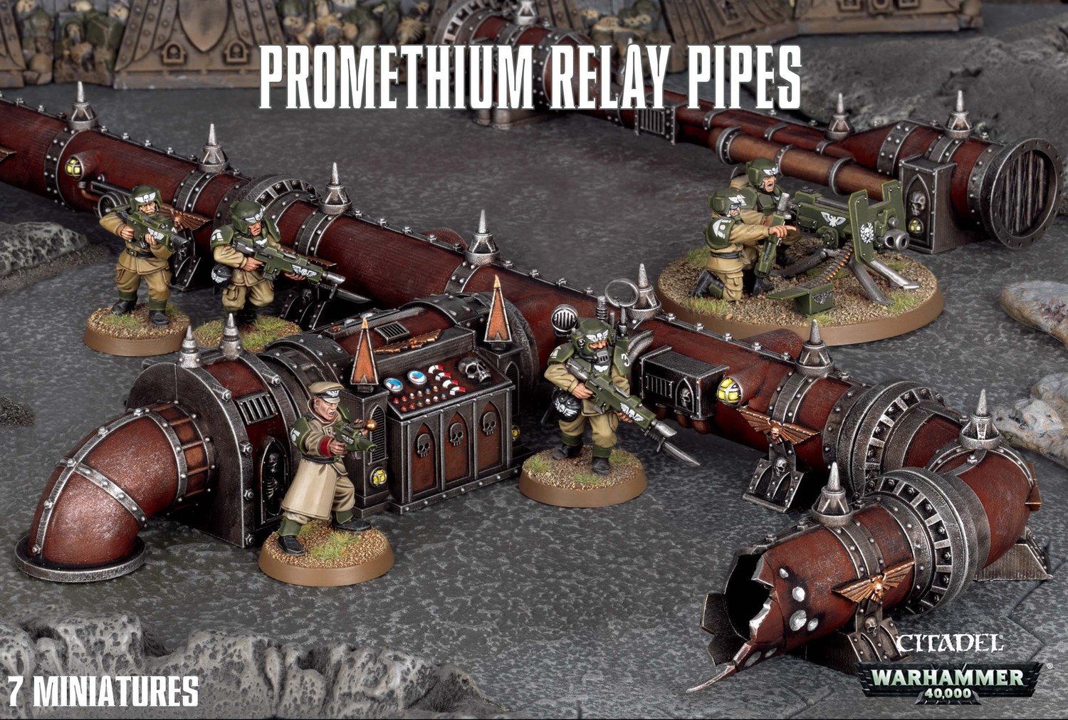 Promethium Relay Pipes - Gelände - Games Workshop