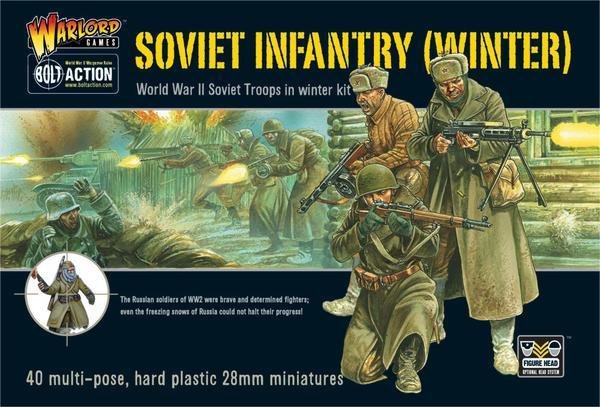 Soviet Winter Infantry plastic box set - Soviet Union - Bolt Action