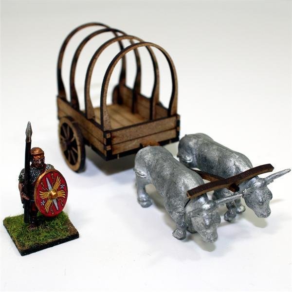 Roman Ox cart - Ochsenkarren - Warlord Games