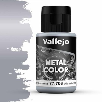 Vallejo Metal Color 77.706 White Aluminium - Vallejo